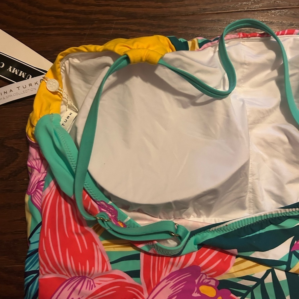 TRINA TURK TERRA NOSTRA ONE SHOULDER ONE PIECE - Picture 5 of 5
